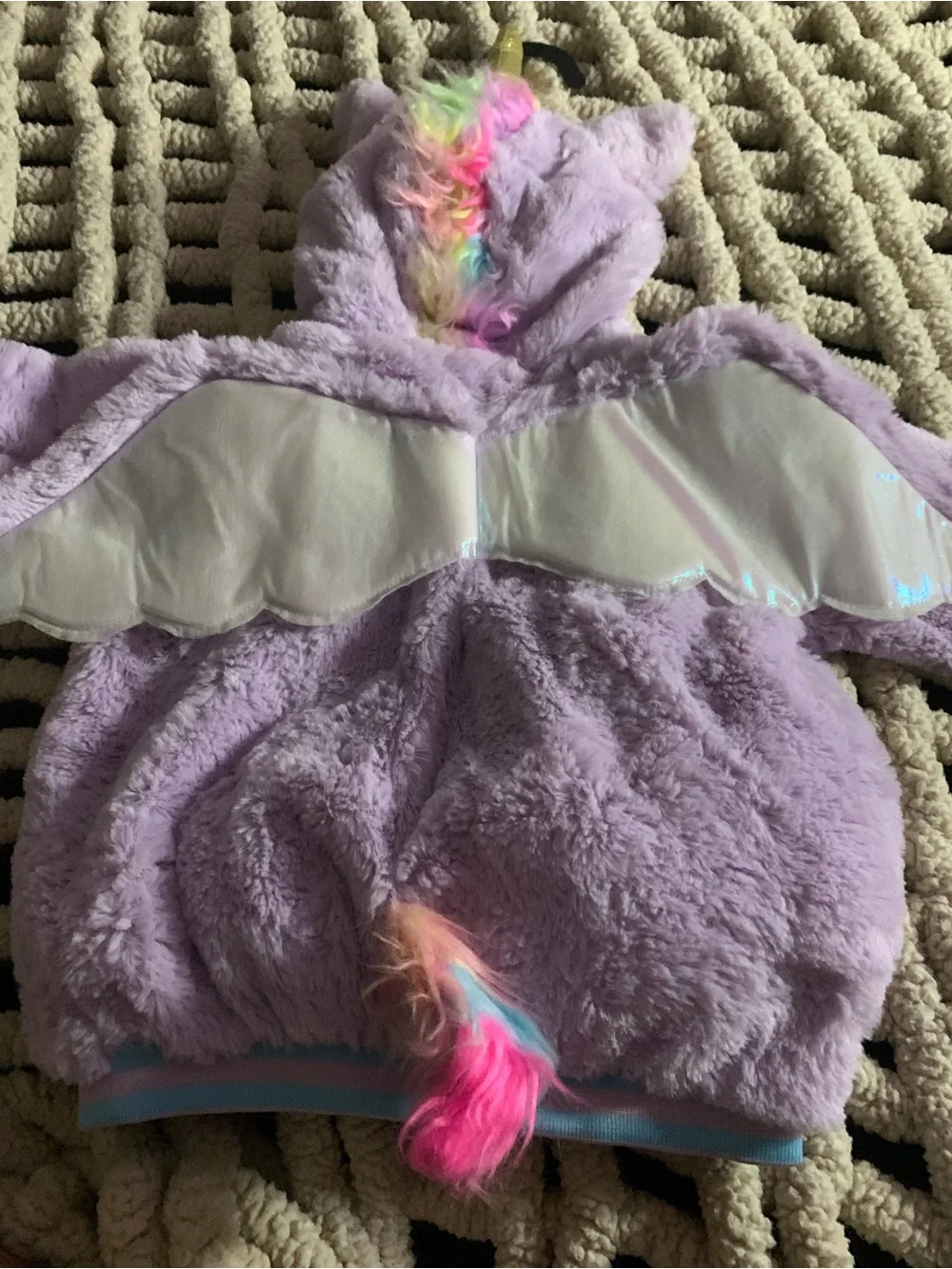 Hyde and Eeek! Infant Unicorn Pullover - Lavender & Pink